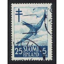 Finland Eurasian Swifts Birds 1952 Canc SG#515