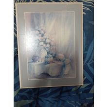 pastel floral print 28 x 36