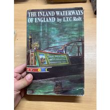 1970 "THE INLAND WATERWAYS OF ENGLAND" L T C ROLT HB BOOK & FOLD OUT MAP (P4)