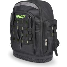 AWP Extreme Tool Backpack | Rugged Polyester Jobsite Backpack with Waterproof Mo