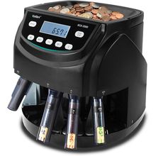Kolibri KCS-2000 Professional USD Coin Counter Machine, Coin Sorter, Wrapper/Rol