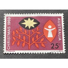 AUSTRALIA 1969 SG 0445 USED #2