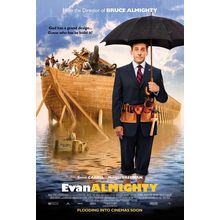 Evan Almighty (2007)_2 Movie Film Poster Canvas iconic design