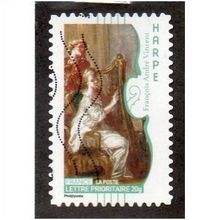 FRA 2010 (56c)' MUSIC -HARPE' FINE USED (EBID21345)