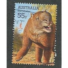 AUS 2008 55c 'MEGAFAUNA -DIPROTODON' FINE USED (EBID34-686)