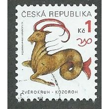 CZR 1998 1kc 'SIGNS OF THE ZODIAC' FINE USED (EBID42-896)