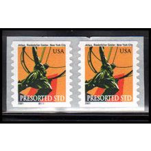 3520 10c Atlas Statue Very Fine MNH CNP Left B1111 P/UL PA3762
