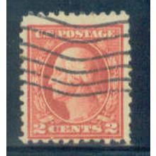 Used 425 2c George Washington Barely Clears A09625