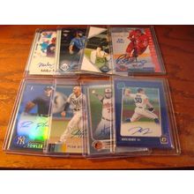 1994-2022, 8-Autographed Baseball Cards, Rc's/Colors/Variations, Check Scans