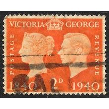 1940 Queen Victoria and King George VI - 2d Used C5