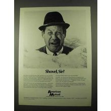 1969 American Mutual Ad - Shovel, Sir?