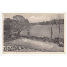 The Swimming Bath Upcott House Okehampton Postcard Devon