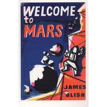 Welcome To Mars James Blish 1967 Book Postcard