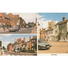 Syston Chemists Pharmacy B&H Newsagents Leicester Postcard