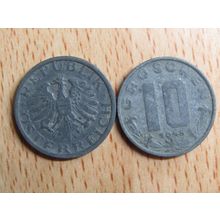 Austria 1948 10 Groschen Coin