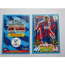 104. Jason Puncheon - Crystal Palace - Match Attax 2017/18 Football Card EF1