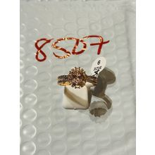 NWT Ring Bomb Party Sz9 RBP Radiant Pink W/CZ Rose Gold P Band Costume Jewelry