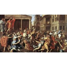 Poussin_RapeSabineLouvre Poster Canvas Movie Film Print A0 A1 A2 A3 A4 A5 A6 Art