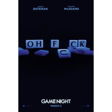 Game Night (2018)_2 Movie Film Poster Canvas iconic design