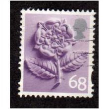 ENGLAND 68P 'TUDOR ROSE' (EN16) FINE USED (EBID25045)