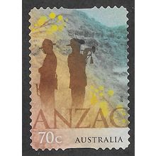 AUS 2015 70c (S/A) 'ANZAC' FINE USED (EBID64-209)