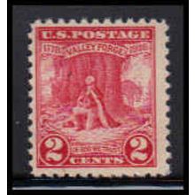 645 2c Valley Forge Just Clears MNH O1475