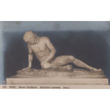 Dorsc Gladiator Morente Dorsc Roma Capitolino Museo Roman Statue Postcard