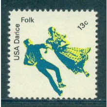 1751 13c Folk Dance Fine MNH MA0707
