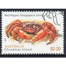 Christmas Island 2020 Crabs - Red Nipper $2.20 ex FDC