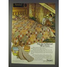 1977 Sears Bedspread Ad