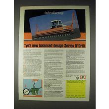 1982 Tye Series IV Drill Ad - New Balanced Design