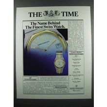 1983 Girard-Perregaux Laureate Series Chronometer Ad
