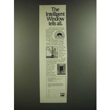 1986 PPG Sungate Window Ad - The Intelligent Window Tells All