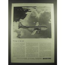 1945 Boeing C-97 Ad - Strong in the Air