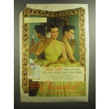 1945 Chesterfield Cigarettes Advertisement - Joan McCracken - Good taste