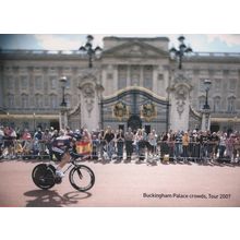 2007 London Bicycle Cycling Race At Buckingham Palace Postcard