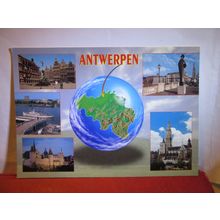 multiview, ANTWERPEN, ANTWERP, Belgium . used postcard 1999 =