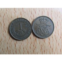 Denmark 1907 1 Ore Coin