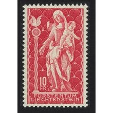 Liechtenstein 'Madonna' wood sculpture 1965 MH SG#442 MI#449 Sc#395
