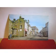 HIGH STREET LOOKING NORTH, KINROSS TOWN, SCOTLAND used postcard c.1980 =