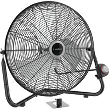 Lasko 20" Black High Velocity Wall Mount Fan with Pivoting Head - 3 Speeds, Idea
