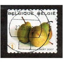 BEL 2007 (52c)(S/A) 'FRUIT-PEARS' FINE USED (EBID10364)