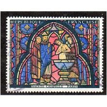 FRA 1966 1F 'FRENCH ART' FINE USED (EBID10840)