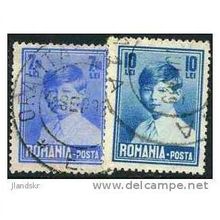 1928 Michel 354+355 - #3 fine used (o) - with watermark