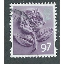 ENGLAND 97P 'TUDOR ROSE' (EN21) FINE USED (EBID47-244)