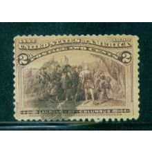 Used 231 2c Landing of Columbus Just Clears T1310