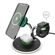 MaxCharge 3-in-1 Wireless Charging Stand[ Black ]