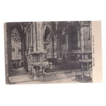 MILANO DUOMO, MILAN CATHEDRAL, ITALY unused vintage postcard