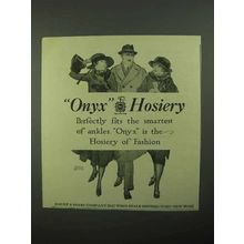 1922 Onyx Hosiery Ad