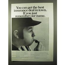 1971 Mutual Benefit Life Insurance Ad - Best Deal